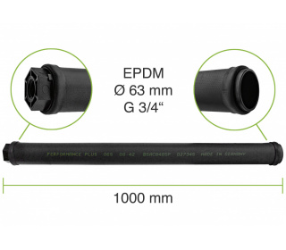 Trubkový difúzor s EPDM membránou - pripojenie