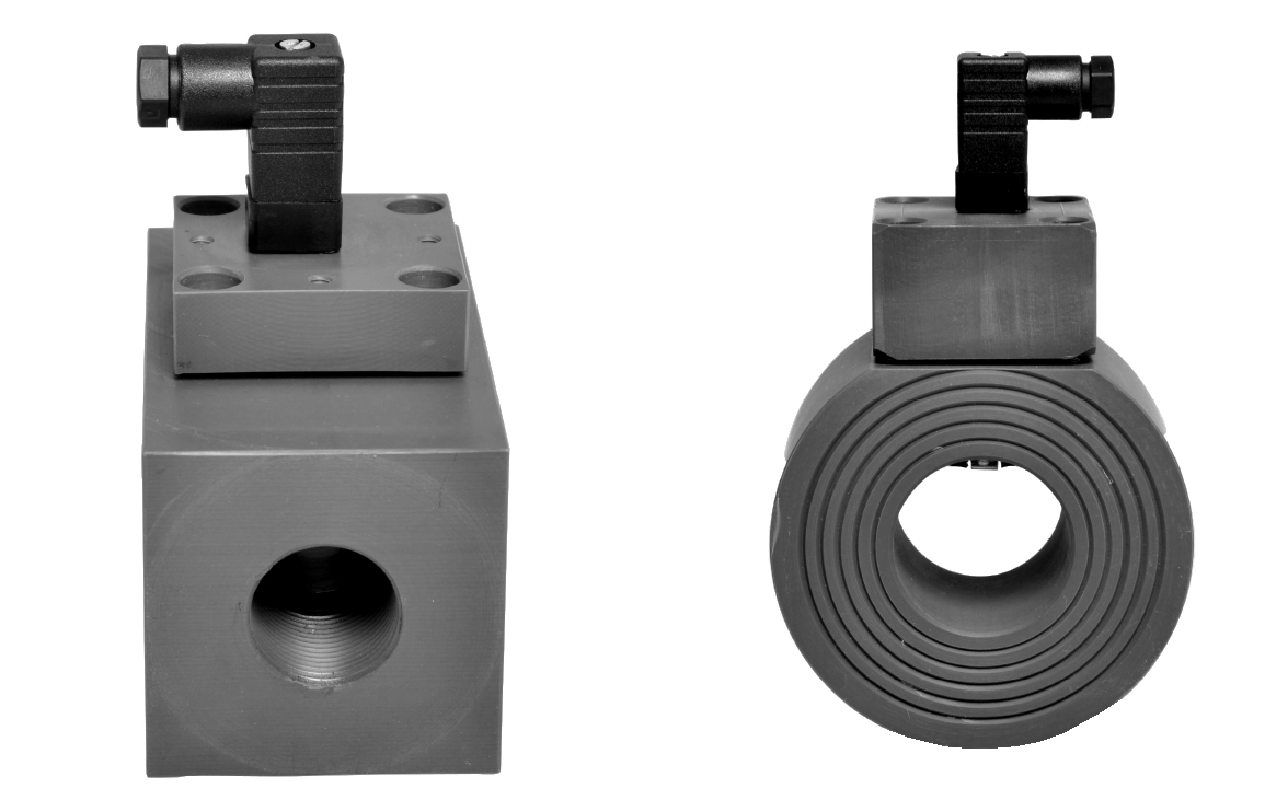 D-EL Pulse output - Threaded / Inter-flange connection