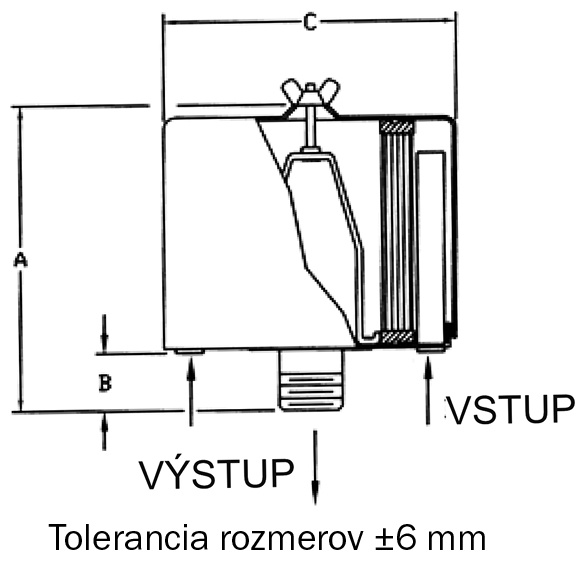 rozmery filtra